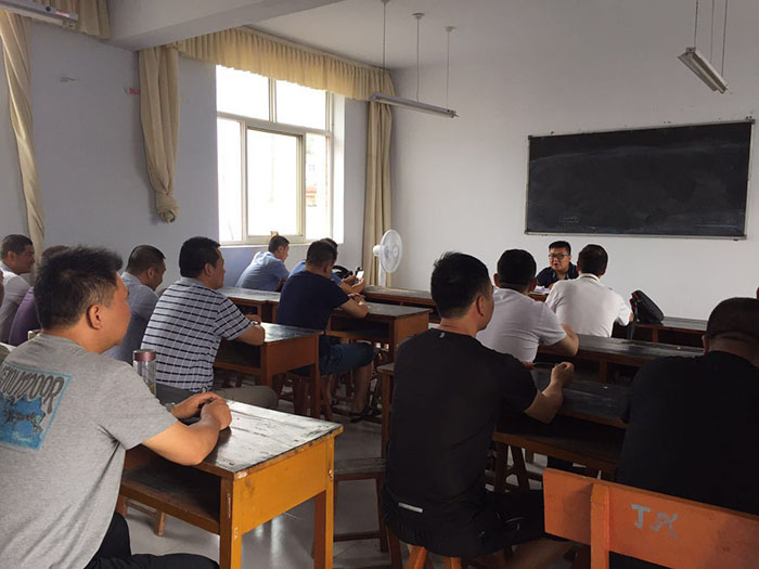 2017年8月份高技工、中技工的考試現(xiàn)場