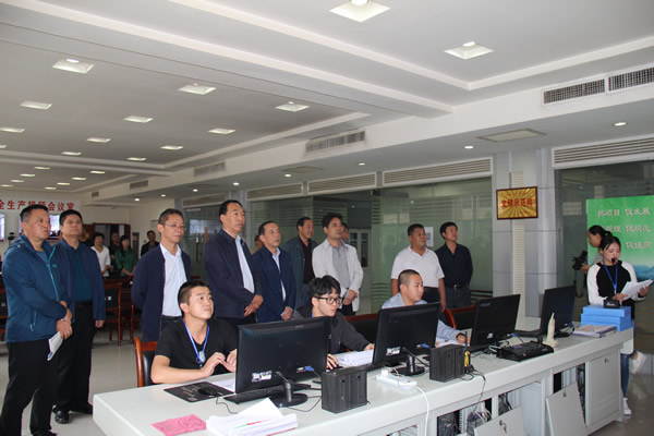 市安委辦主任、安監(jiān)局局長李永宏一行到隴運集團公司檢查指導工作